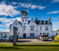 Skeabost Country House Hotel on the Isle of Skye. Skeabost Country House Hotel on the Isle of Skye.